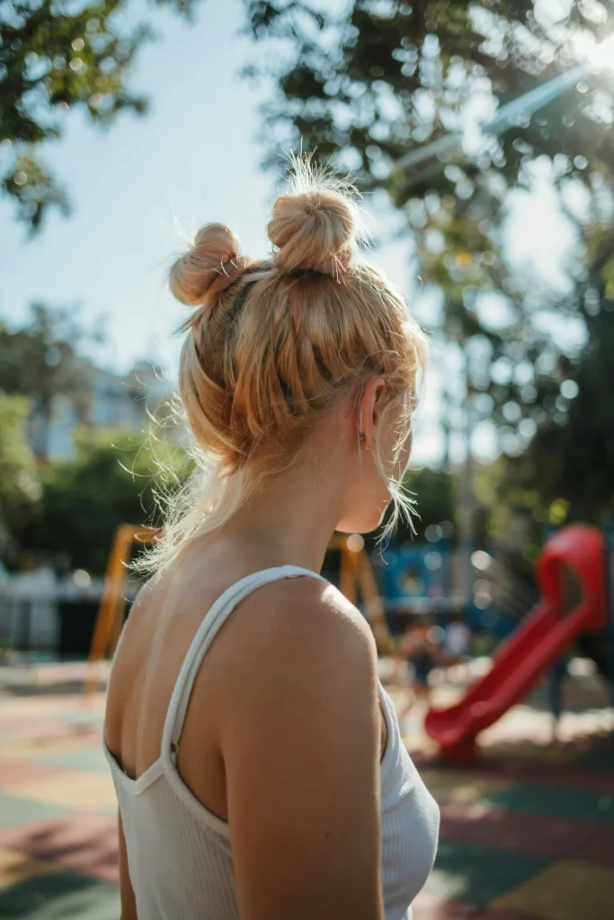 Space Buns Hairstyle