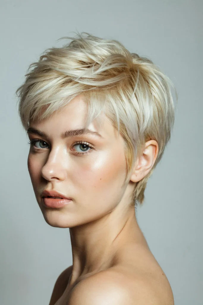 Textured Pixie Cut