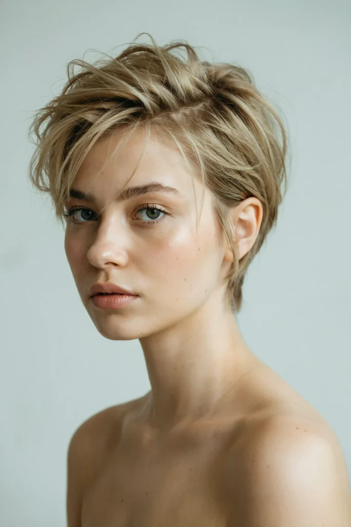 Textured Pixie Quiff