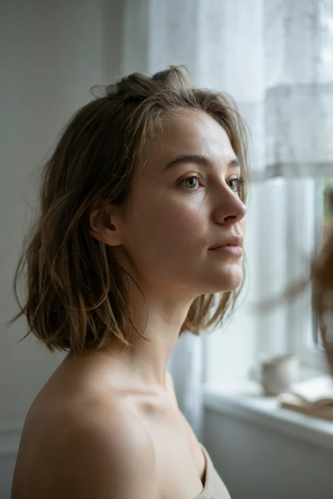 Tousled Bedhead Bob