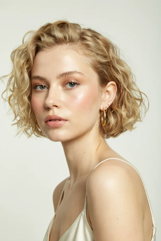 Tousled Curly Crop