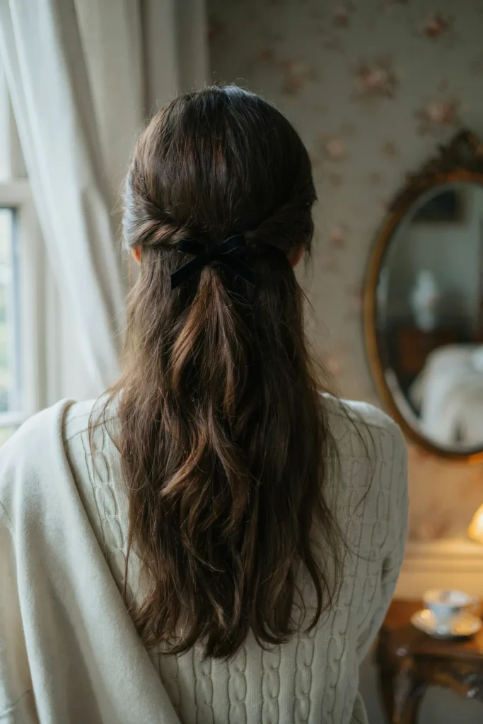 Velvet Ribbon Tie