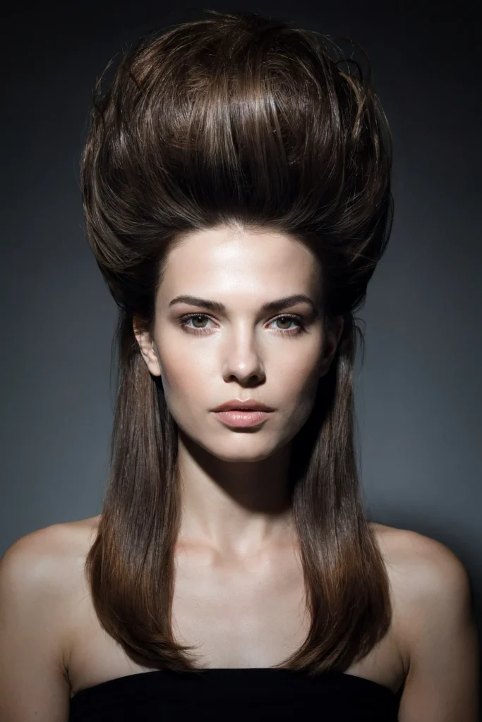 Voluminous Crown Step Cut