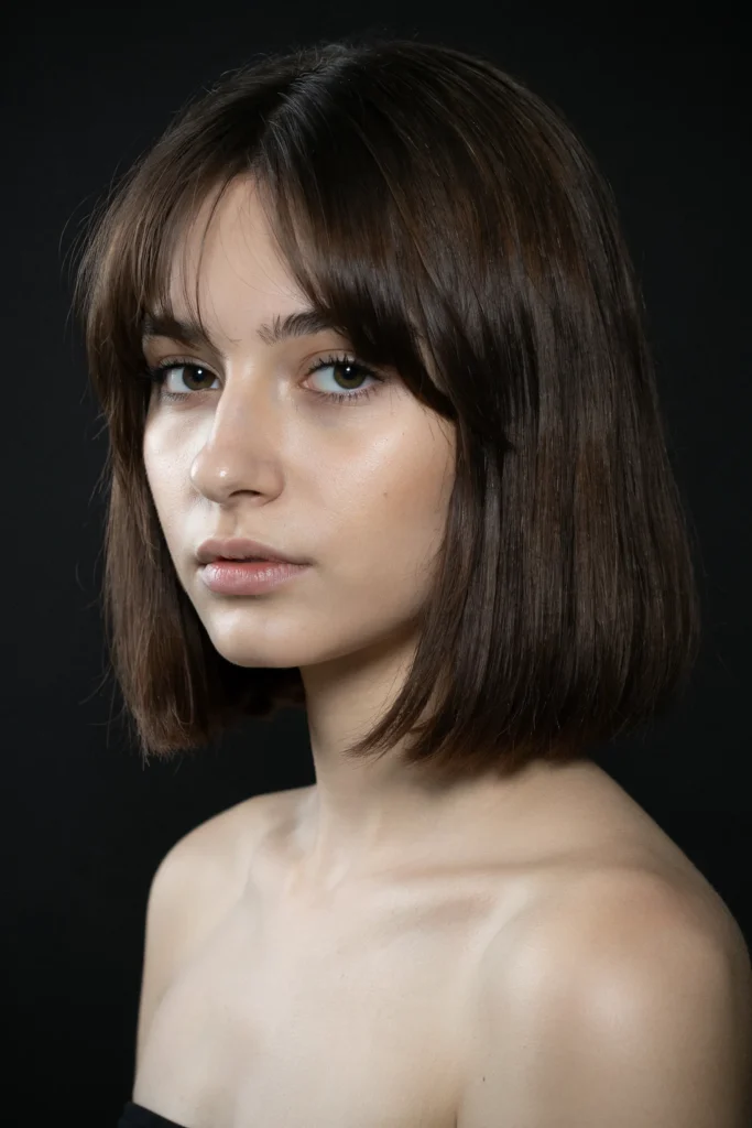 Wispy Fringe Cut