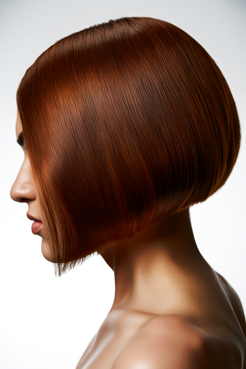 classic rounded bob
