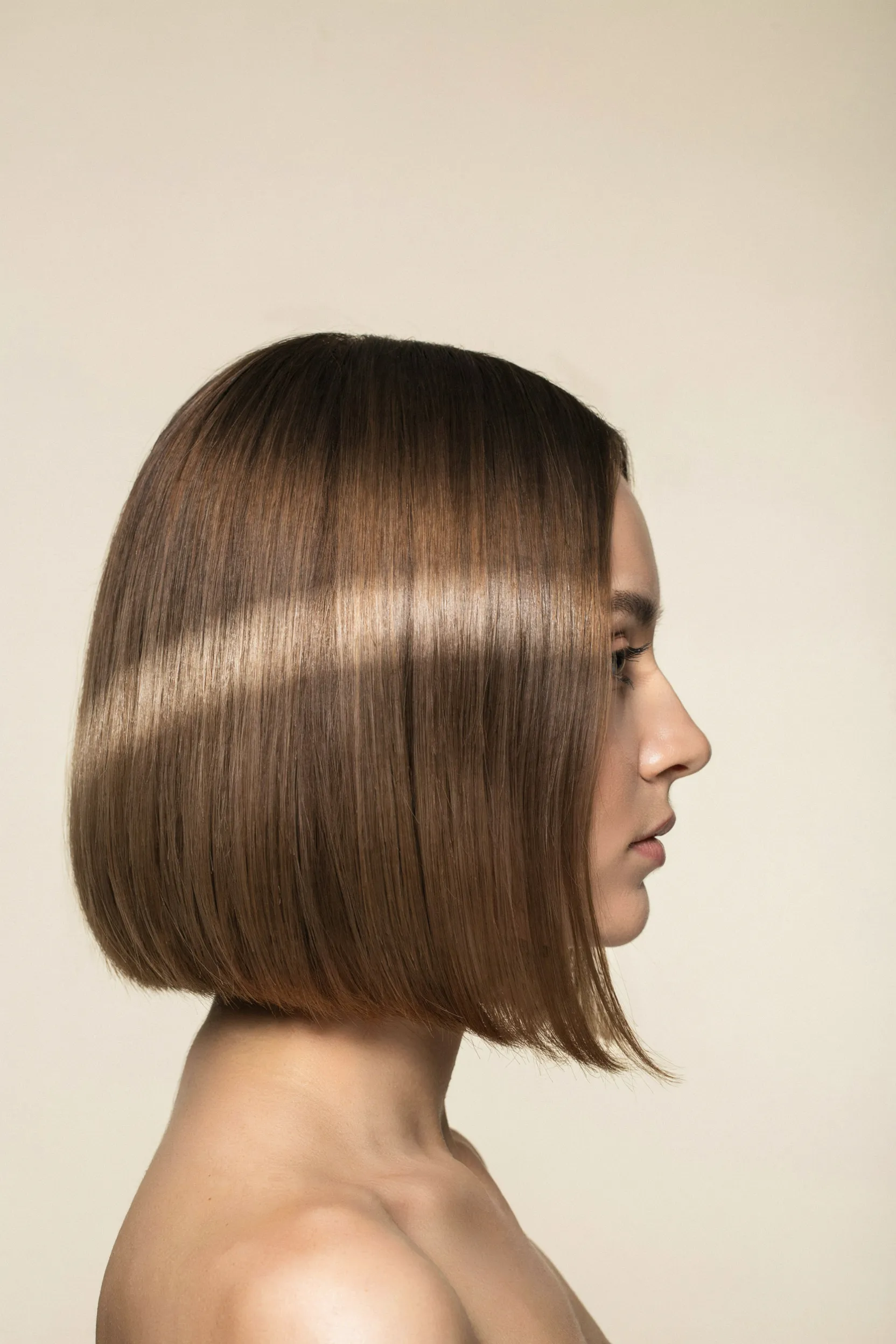 glass hair blunt bob