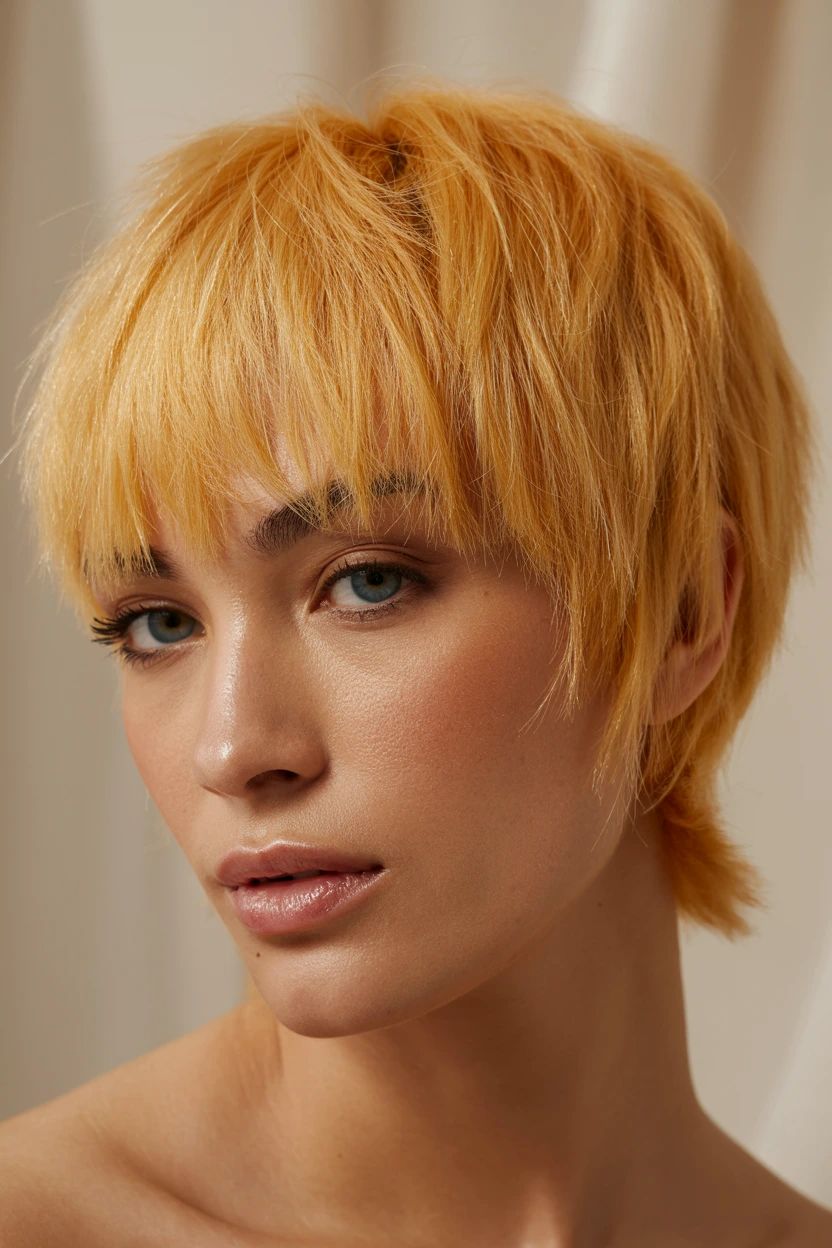 textured micro fringe bowl