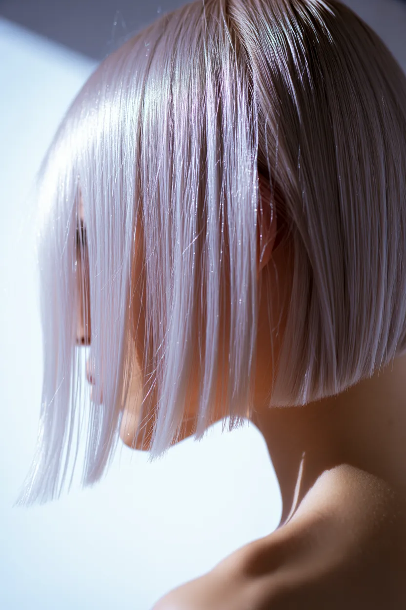 platinum braided crown
