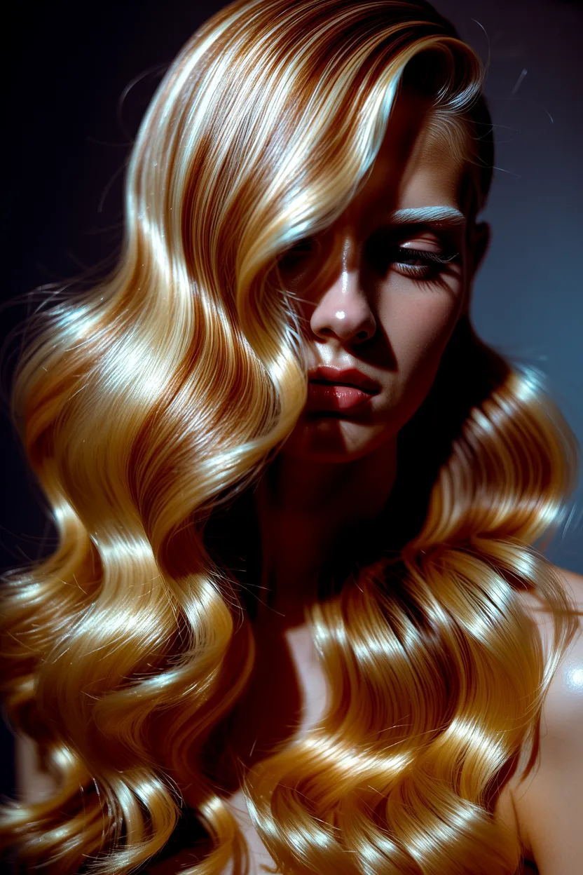 hollywood glamour curls