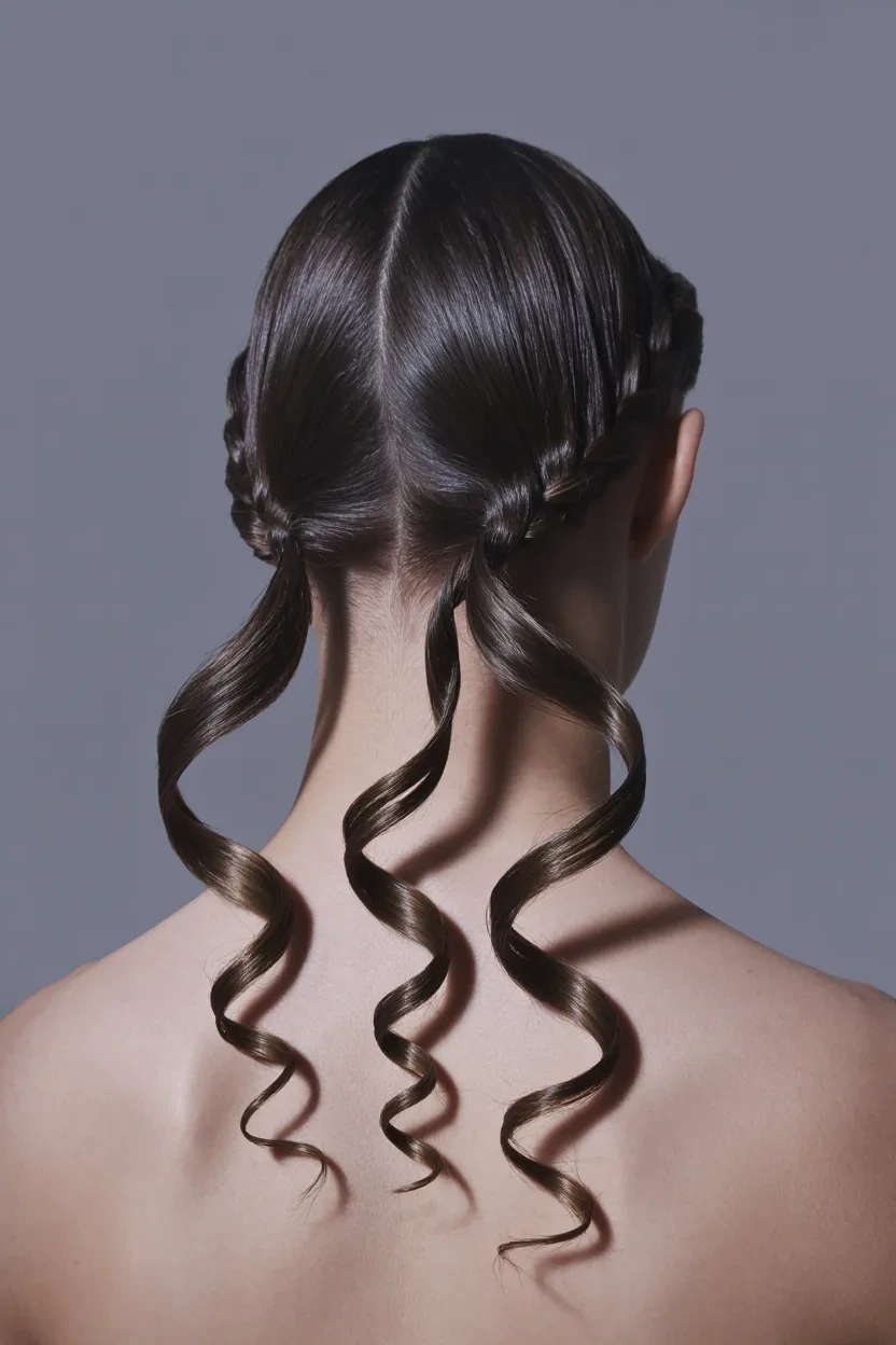 swirl pattern cornrows