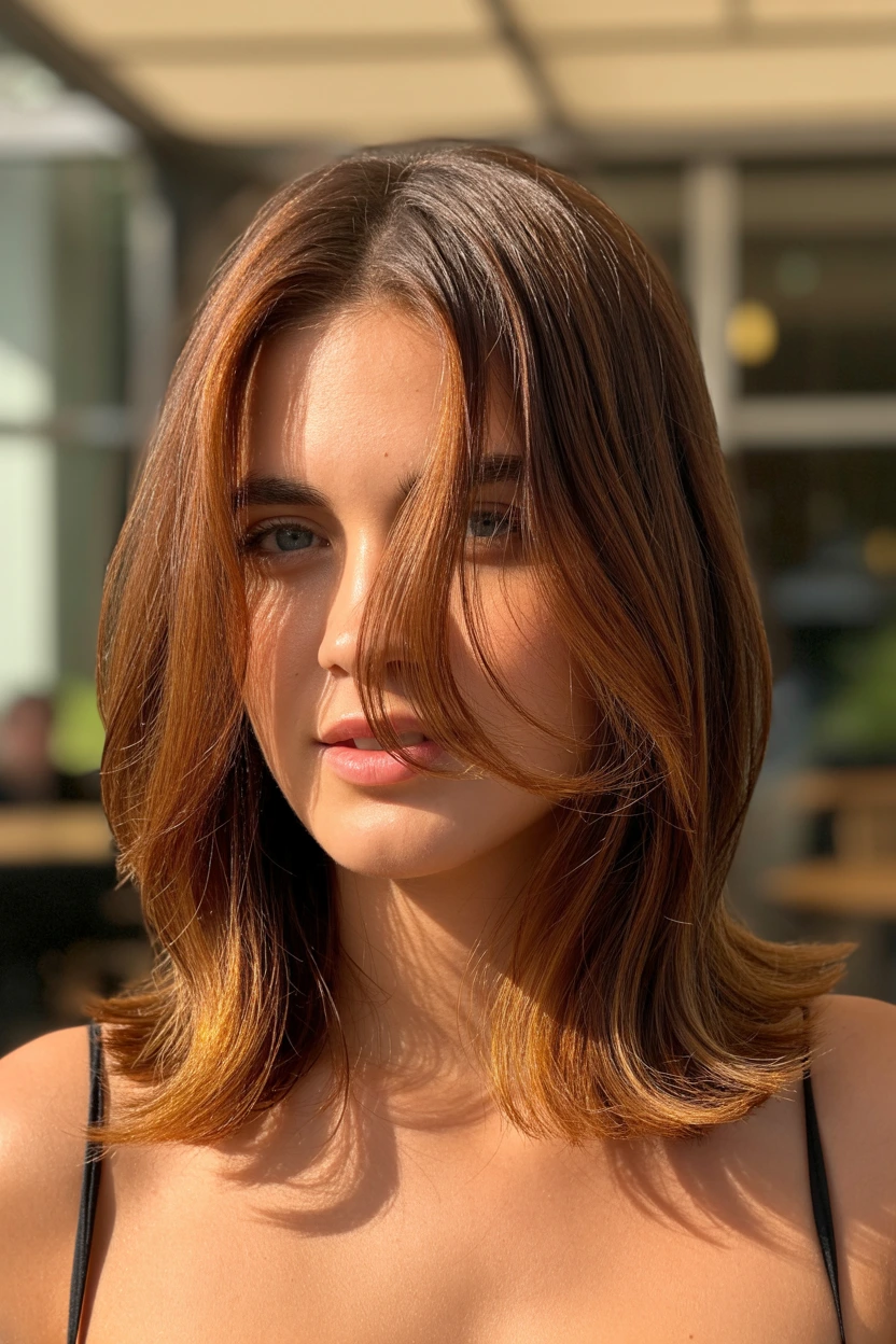 shoulder length fox style