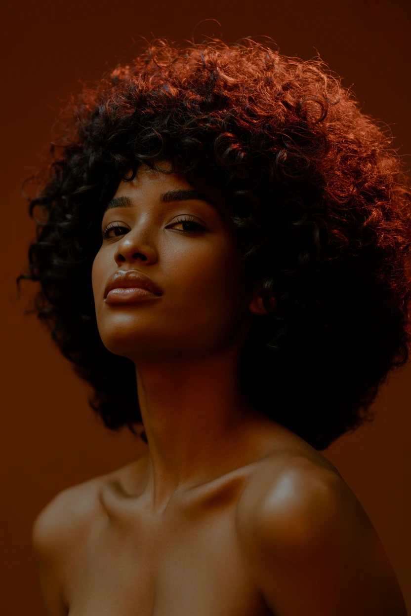 retro afro volume