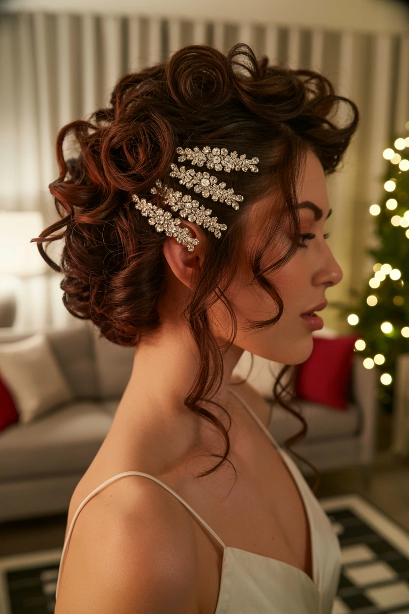 curly side sweep