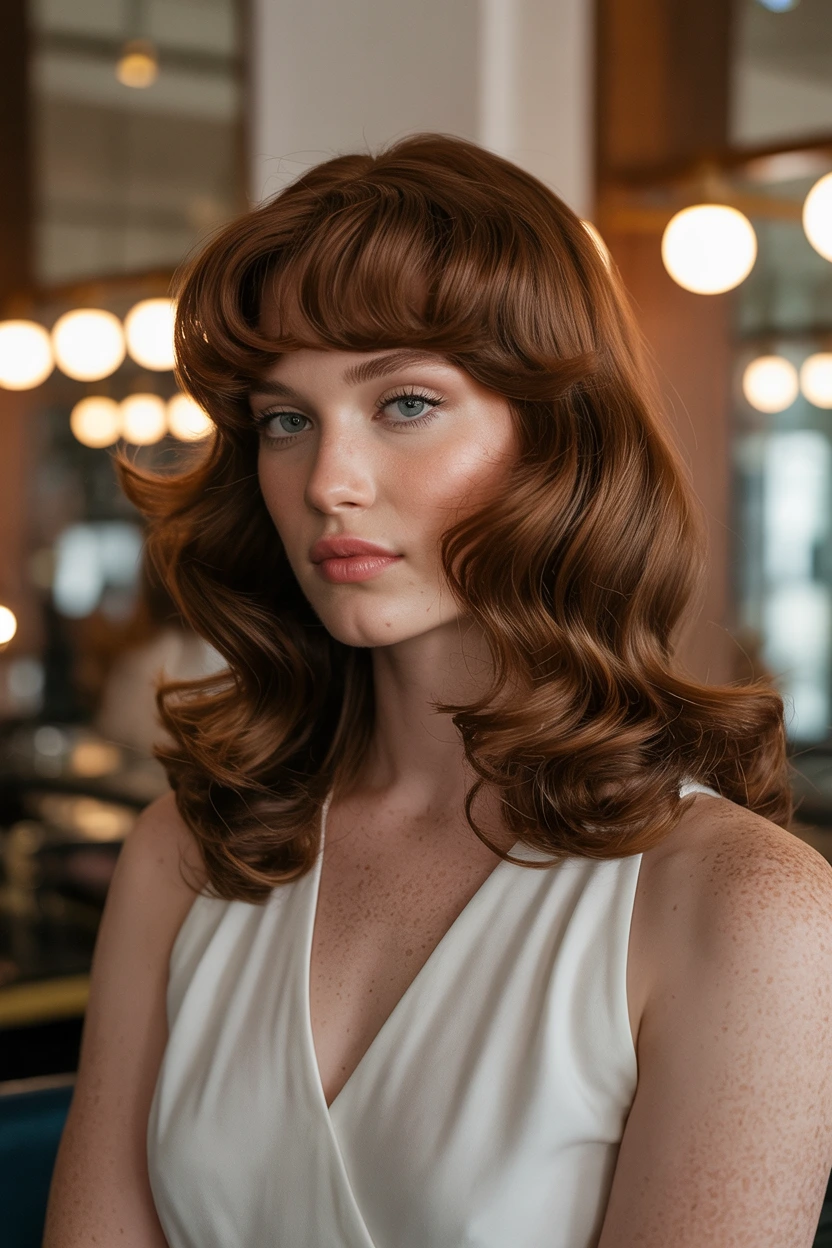 vintage retro waves