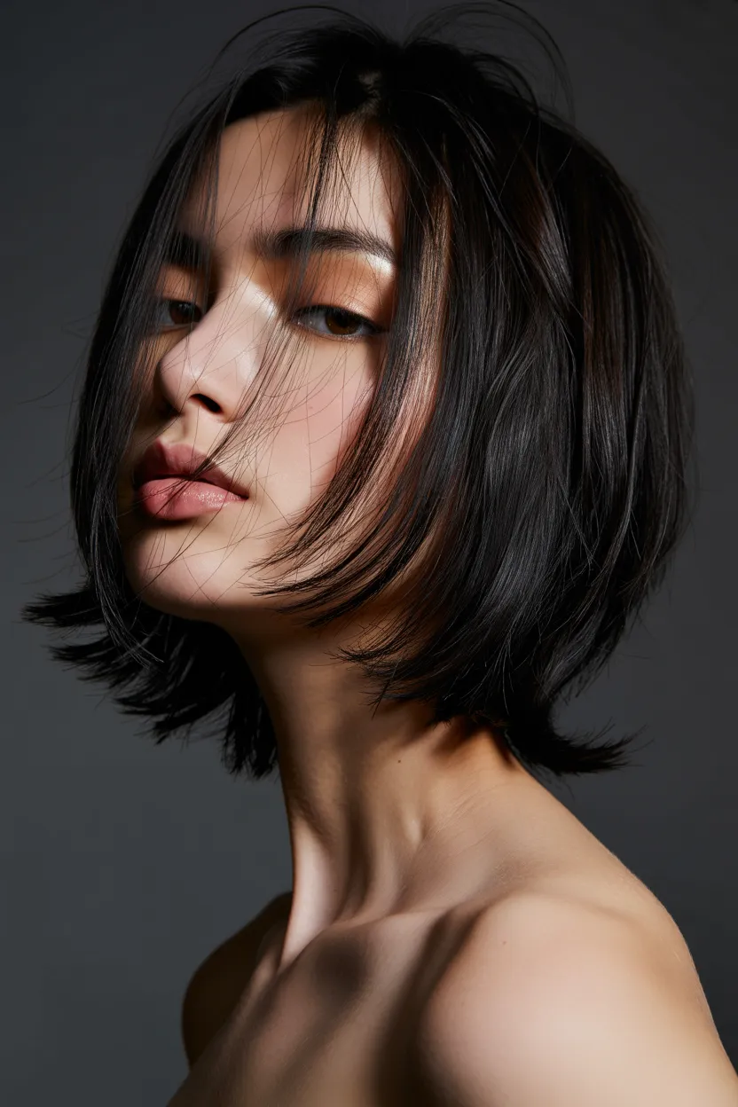 shag inspired cut