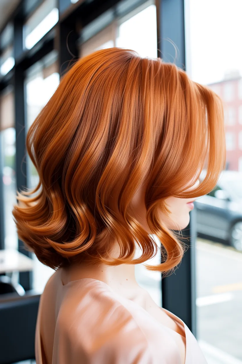 graduated layers with soft waves