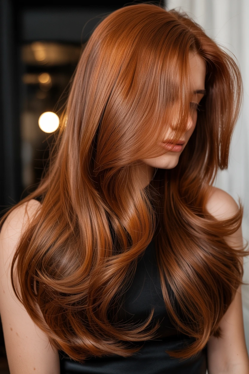 long cascading fox layers