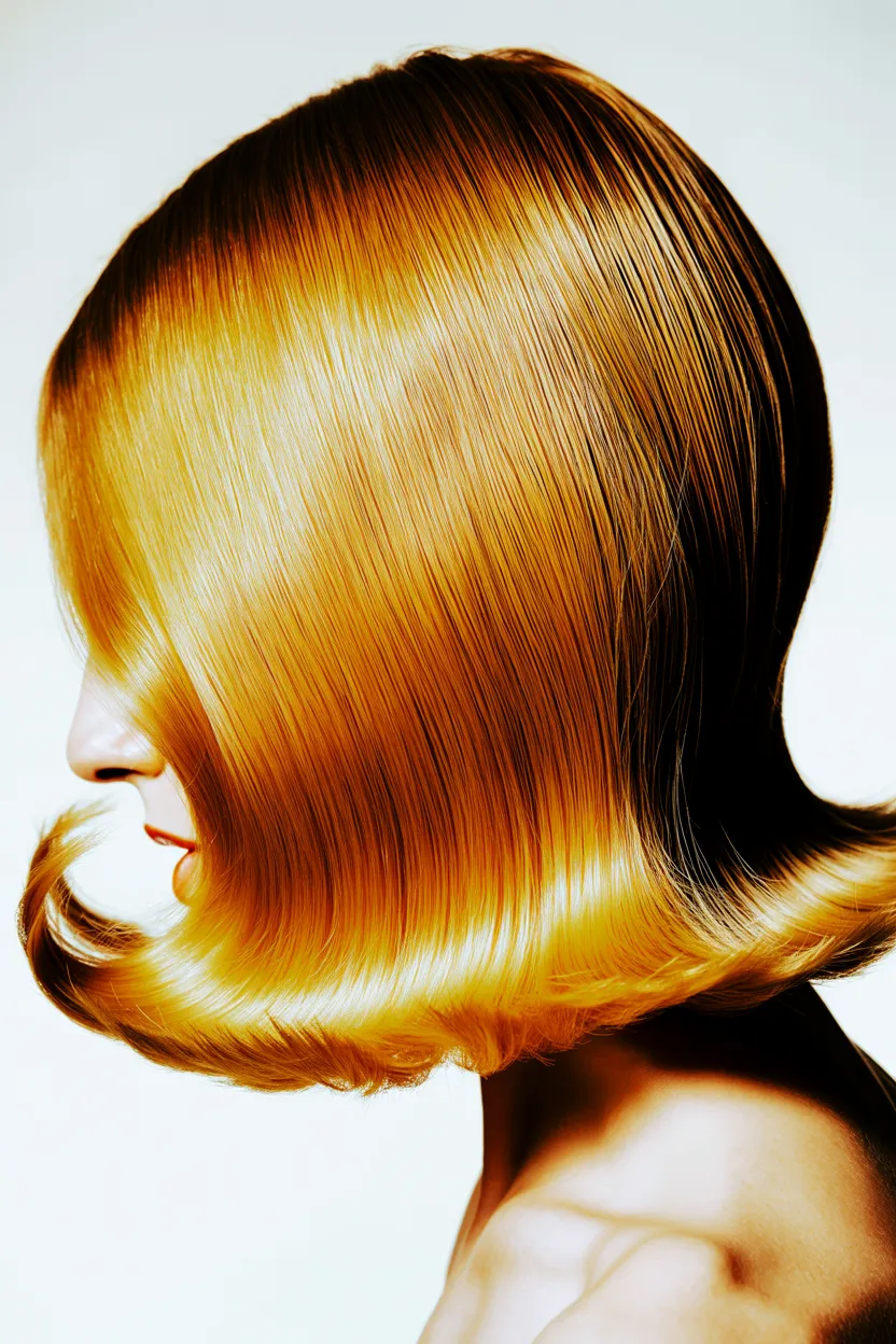 vintage flipped ends