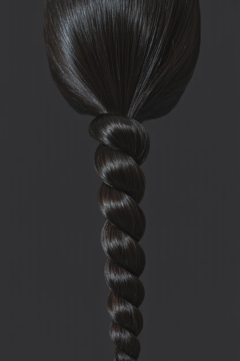 polished sleek twist