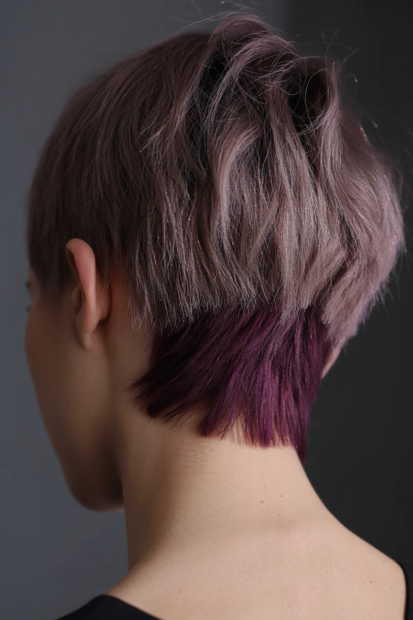 plum purple nape slice