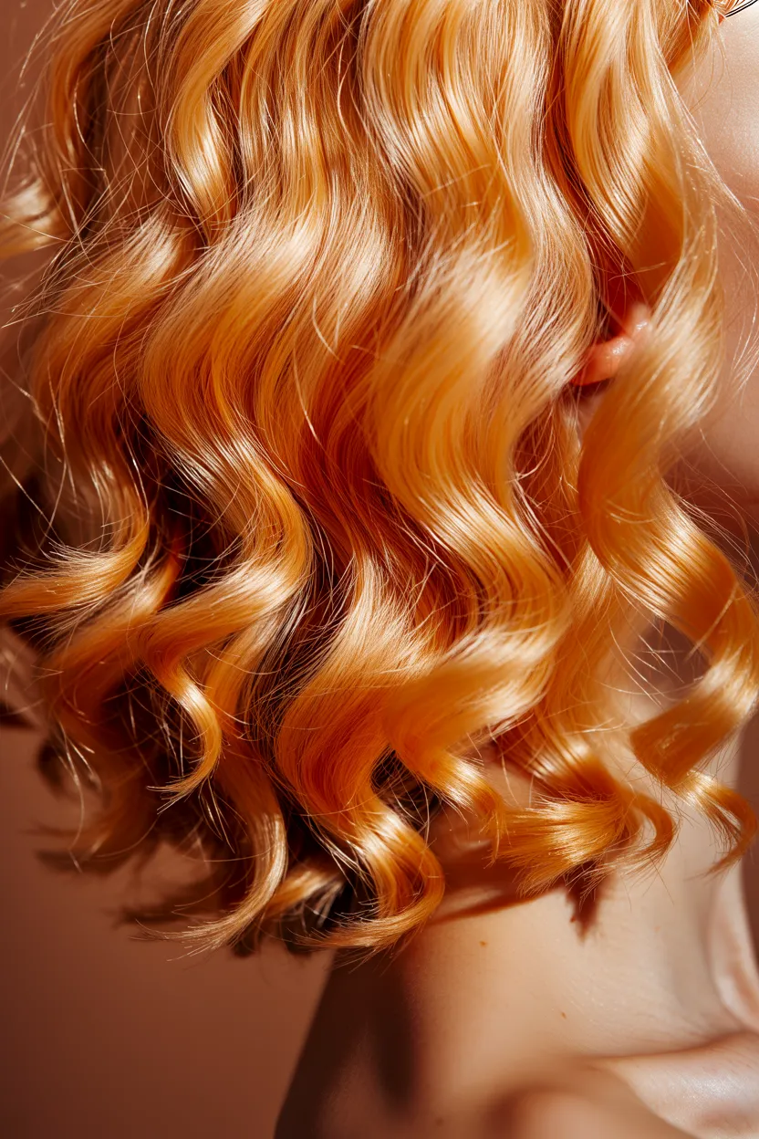 velvet apricot curls