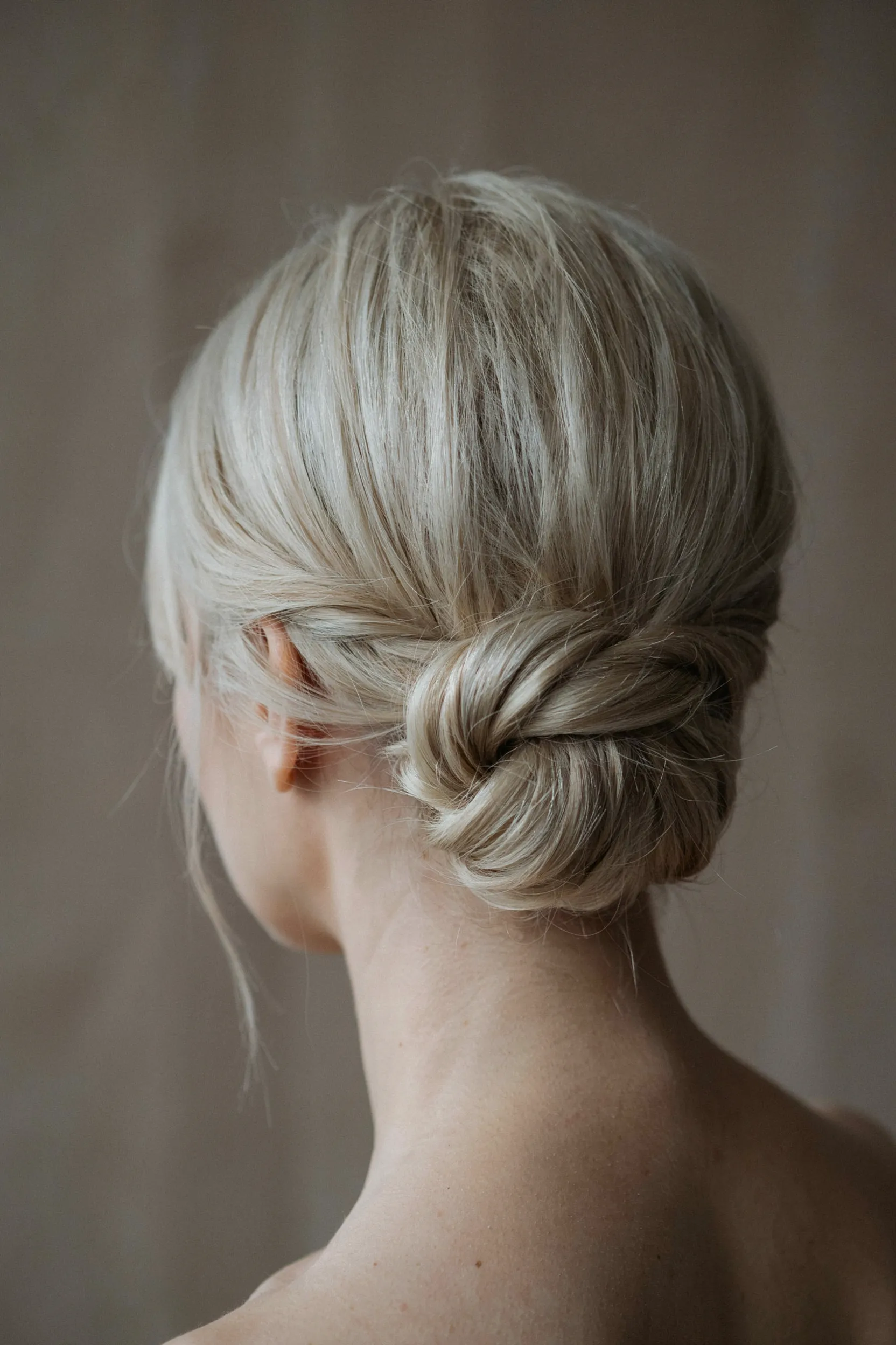 polished french twist