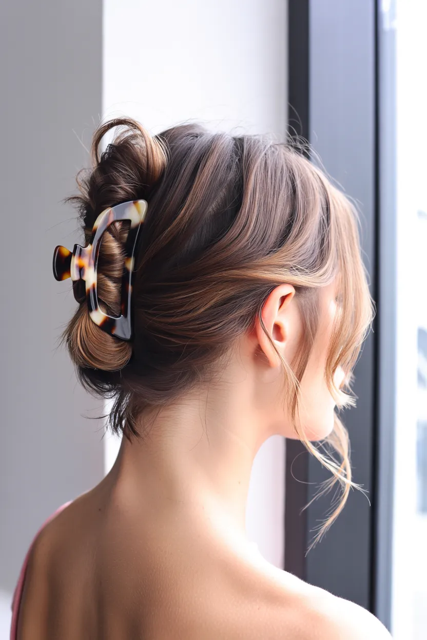 claw clip updo