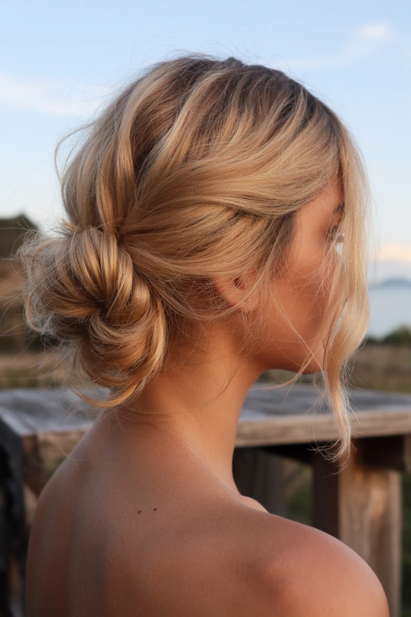 bohemian textured knot