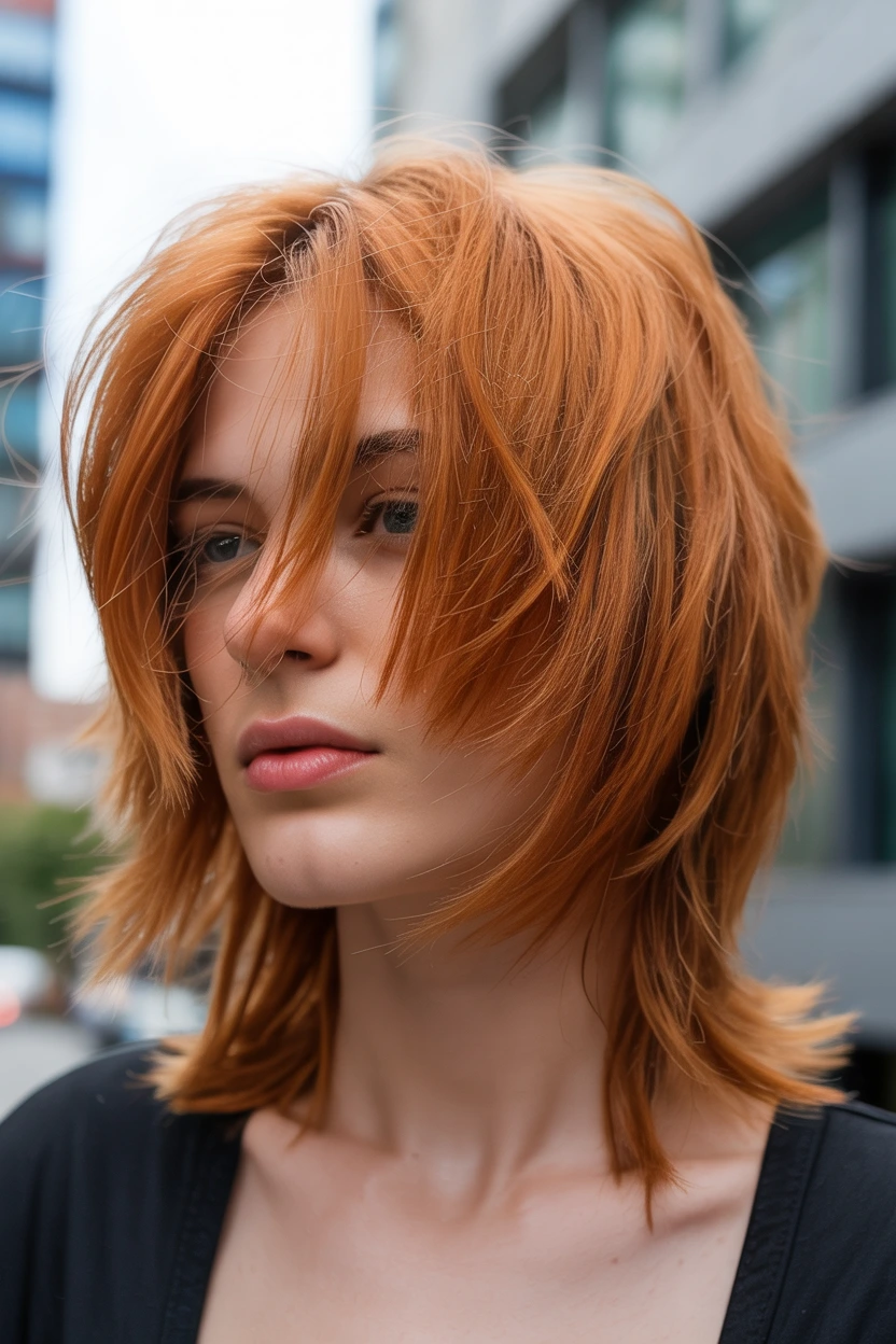 choppy layered fox style