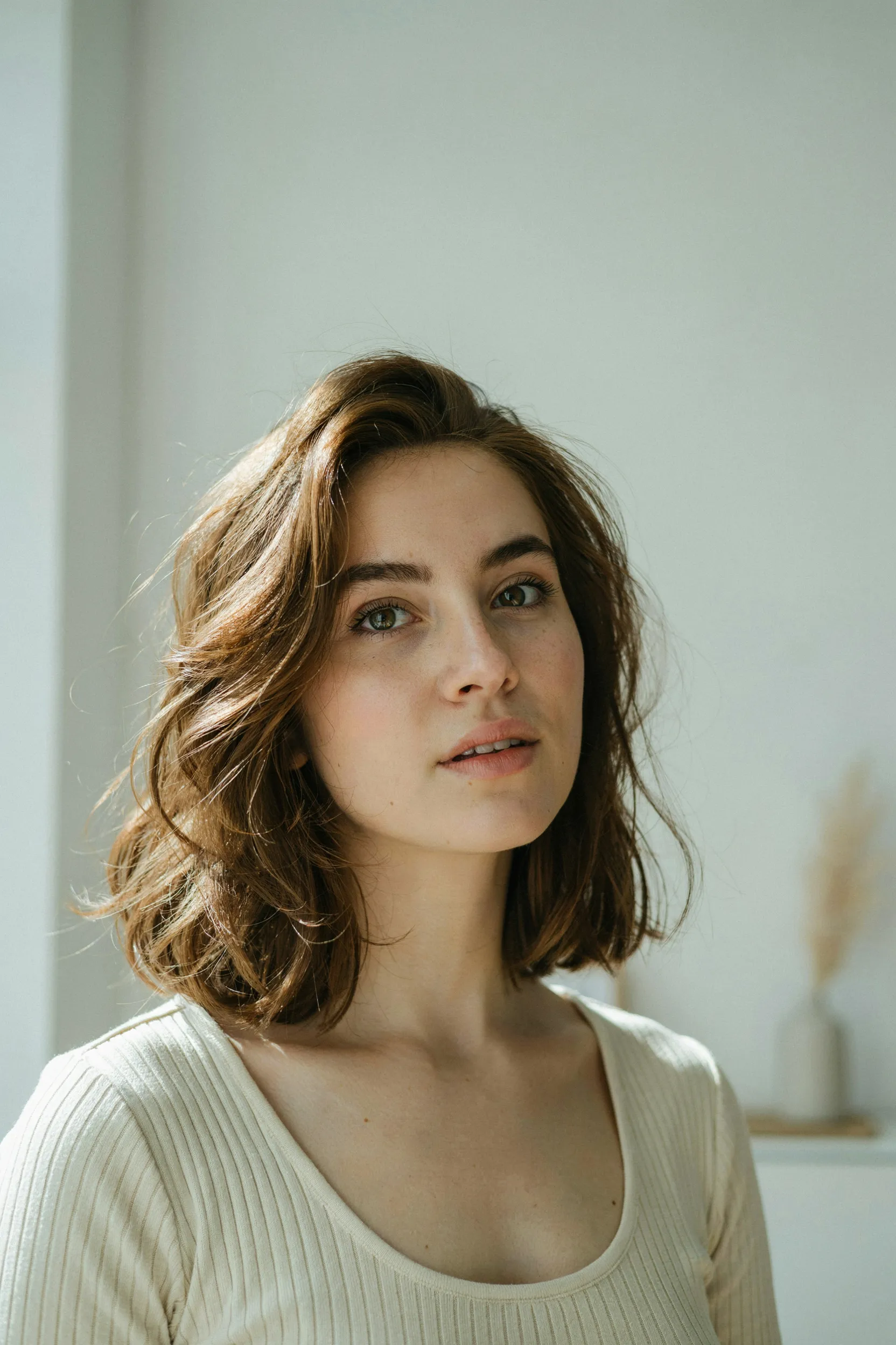 silky voluminous blowout