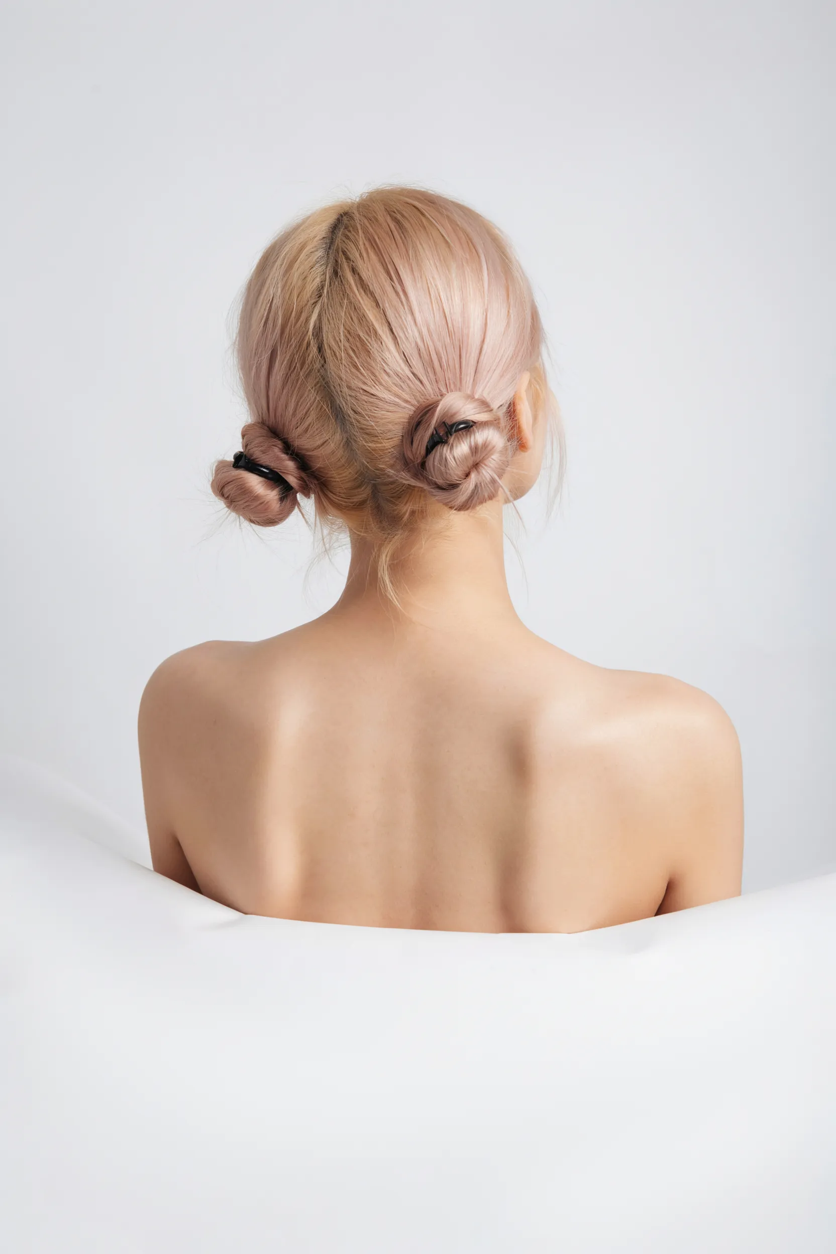 double mini buns