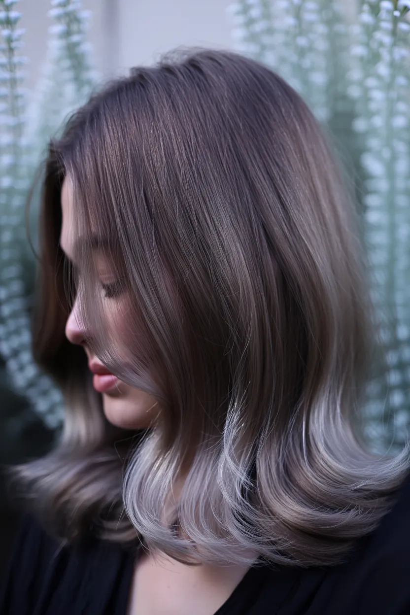 white blonde bob