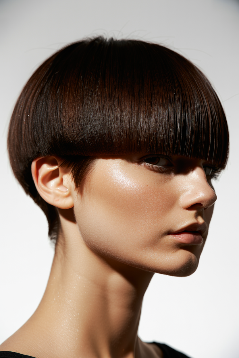 micro rounded bob