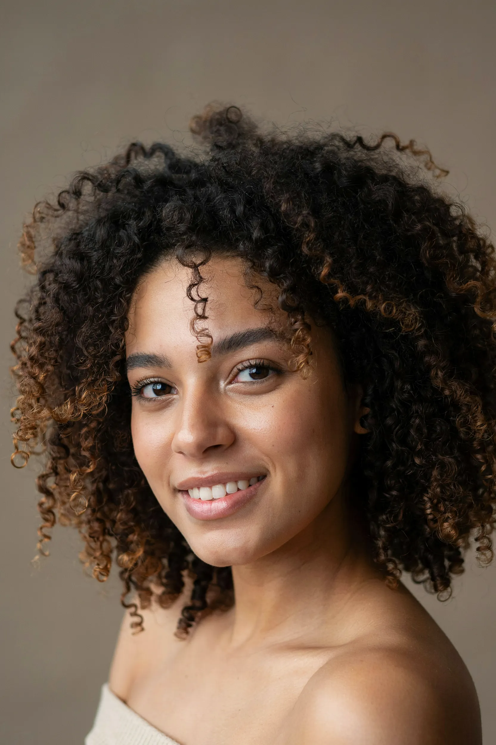 dimensional butterscotch ringlets