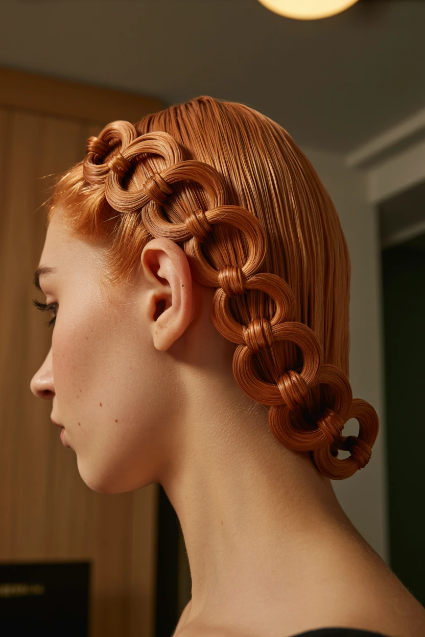 structured infinity knots
