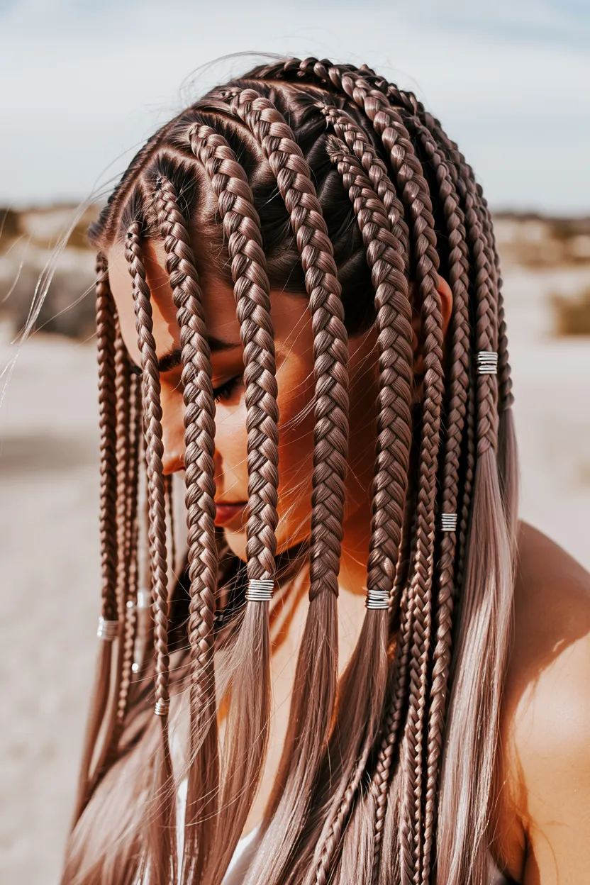 nutmeg milk tea braids