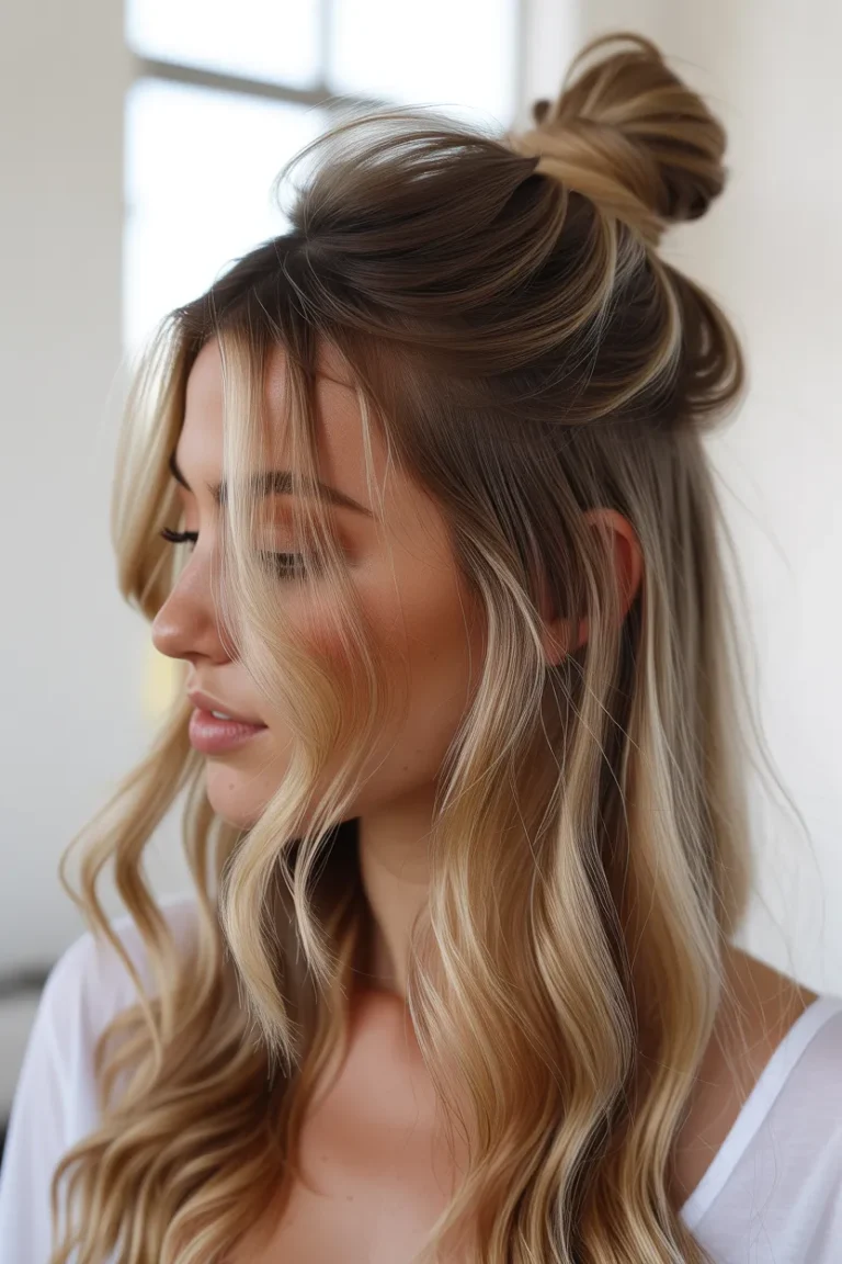 Half-Up Top Knot