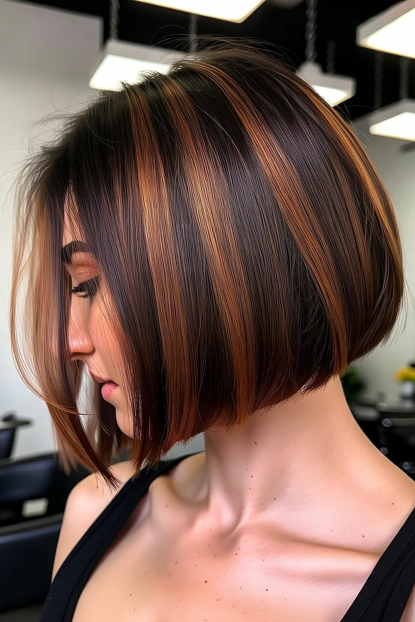 soft hazelnut balayage