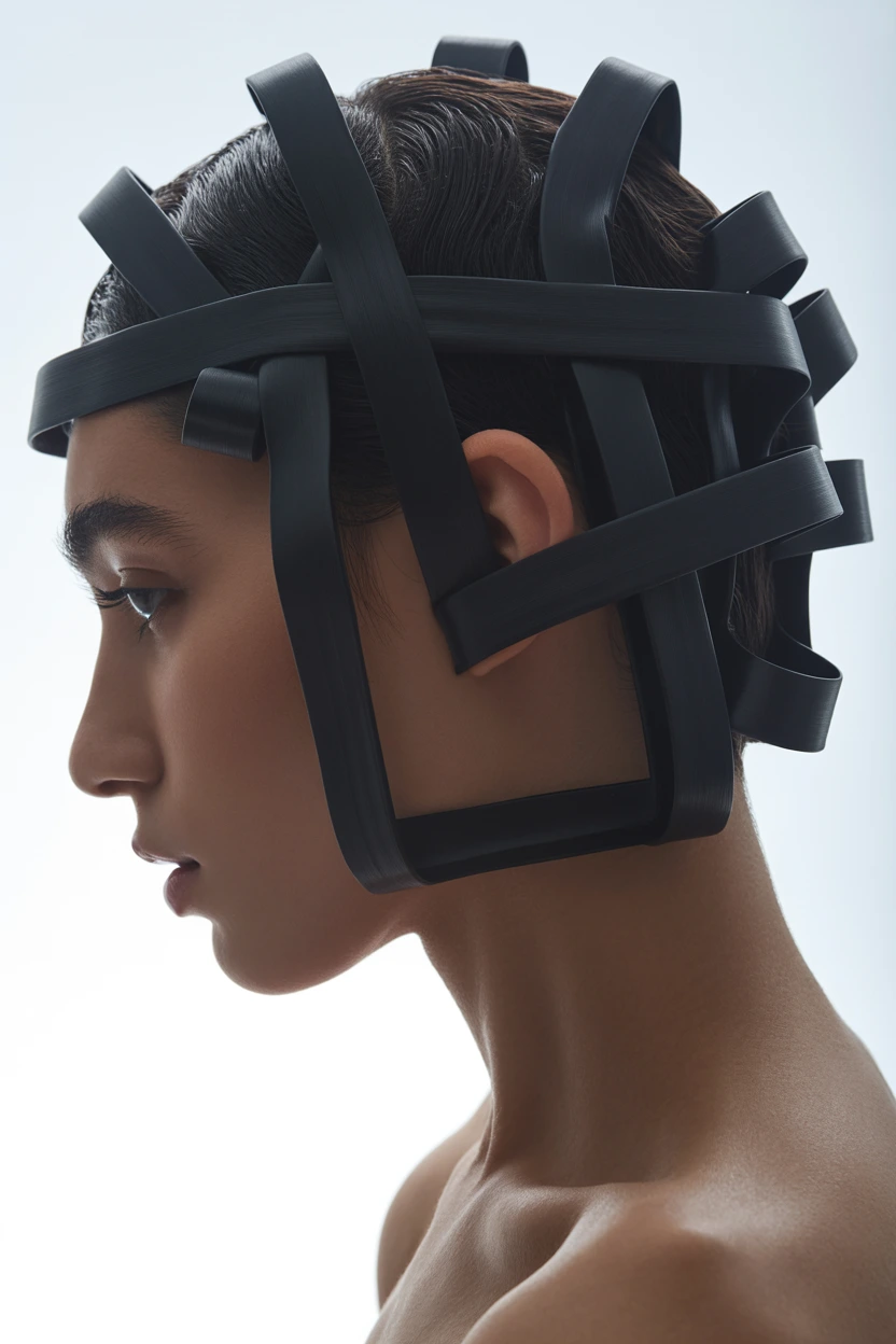 geometric ribbon coils