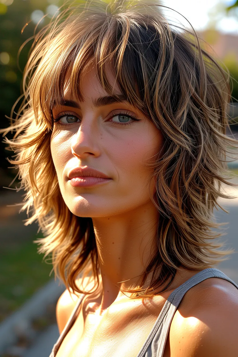 shaggy 70s layers