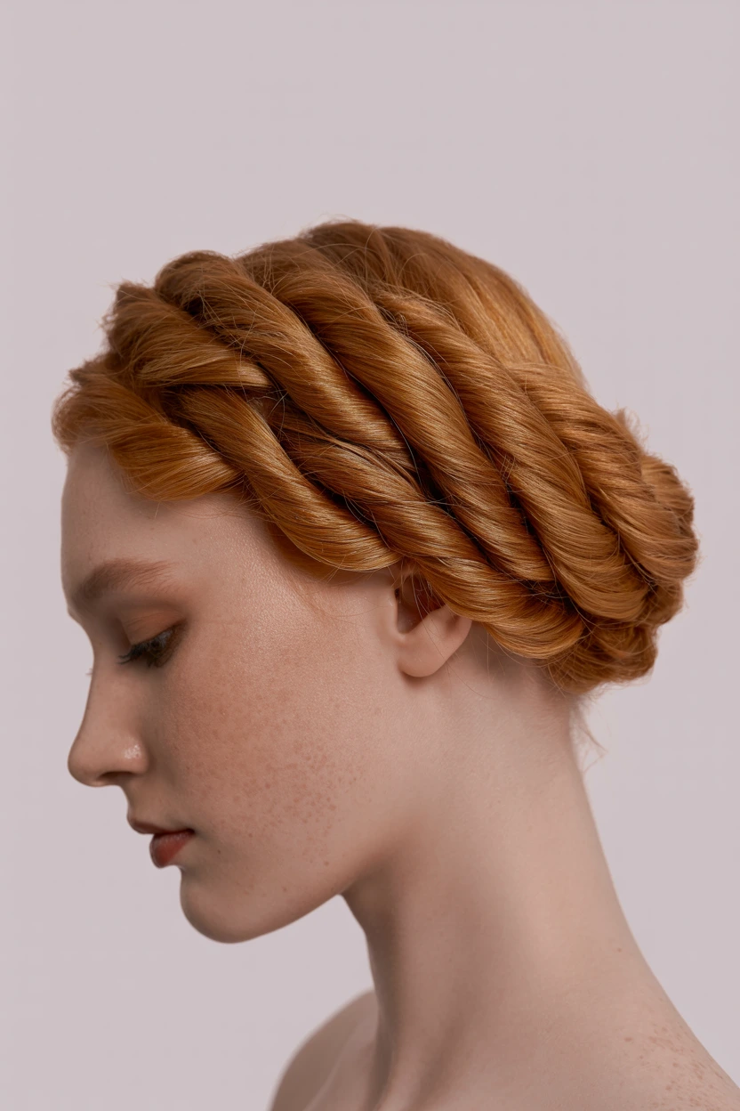 coiled rope crown