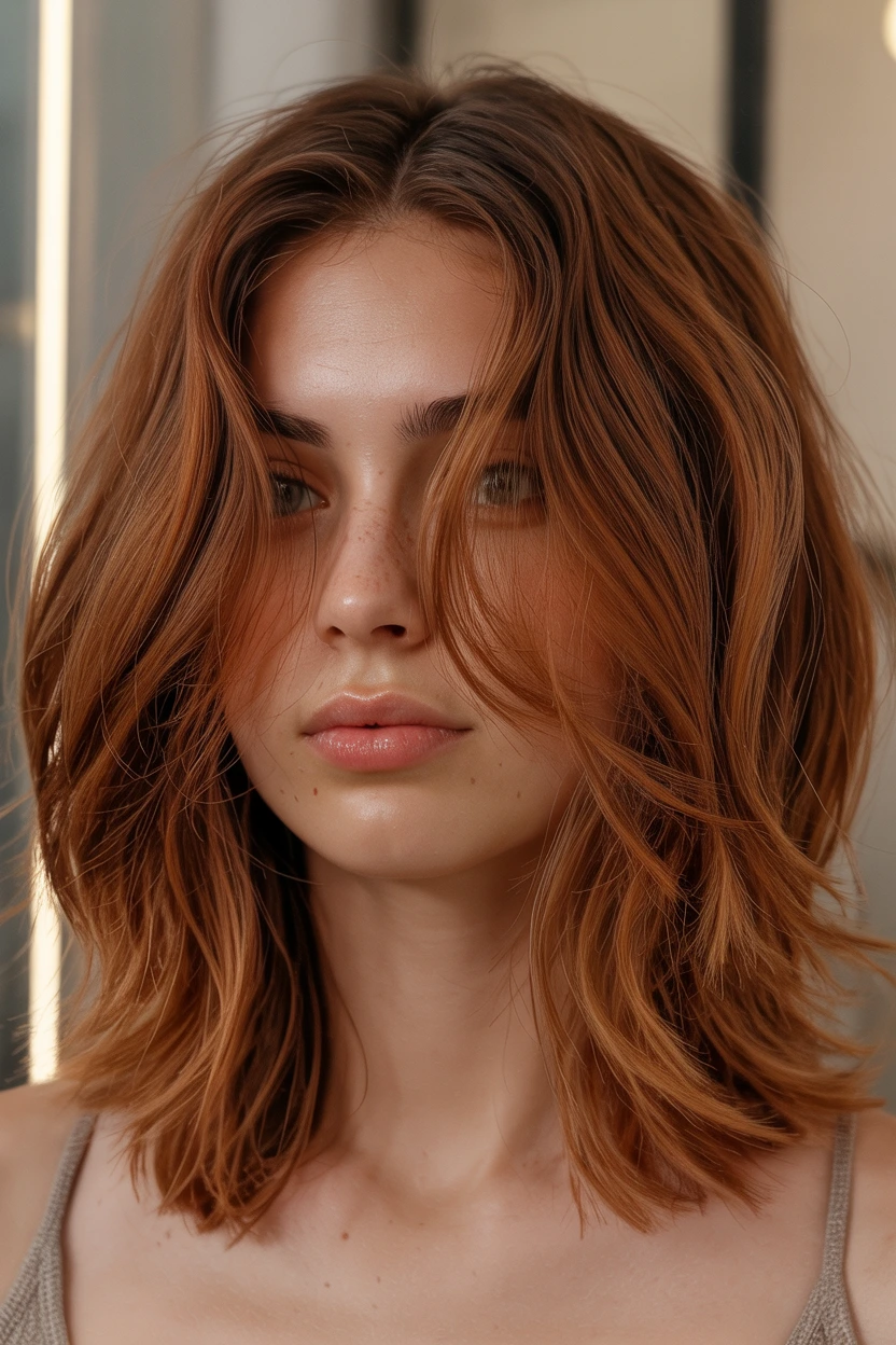 textured medium fox cut