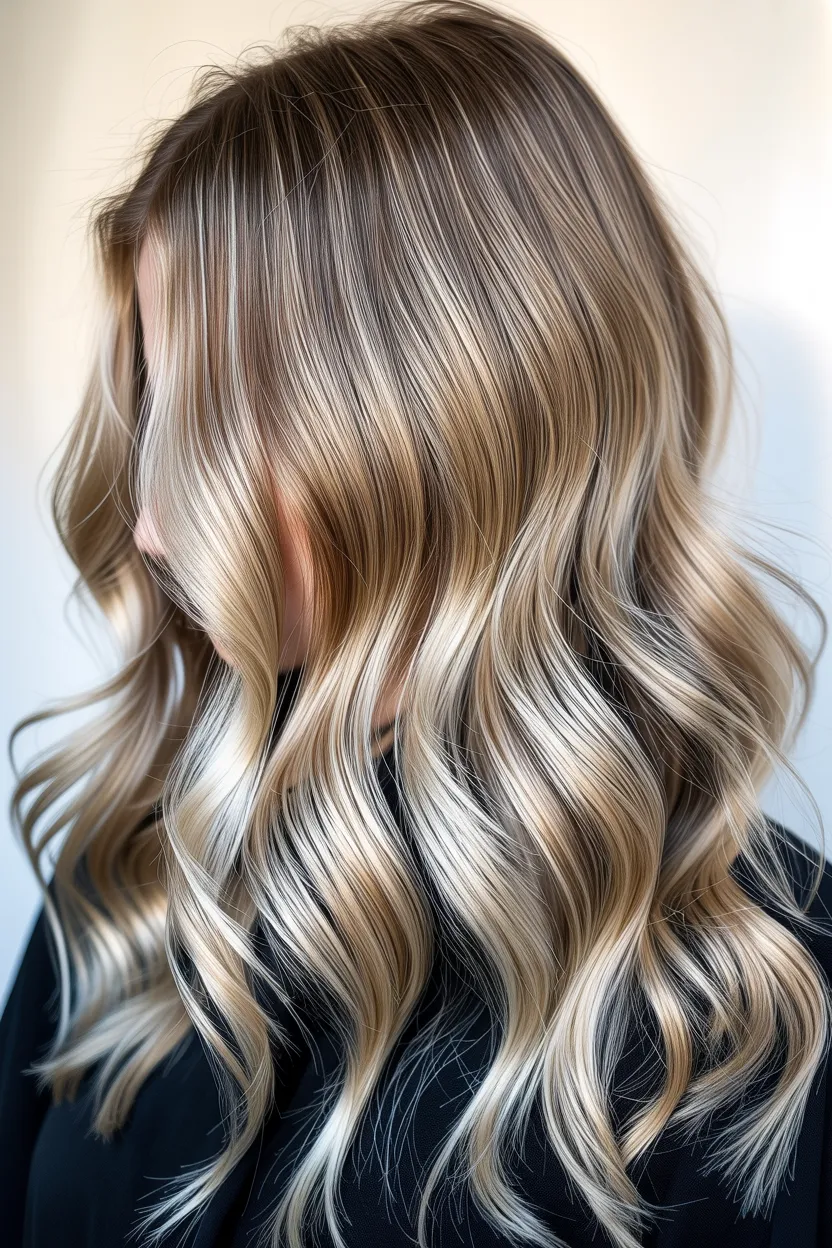silver ombre melt