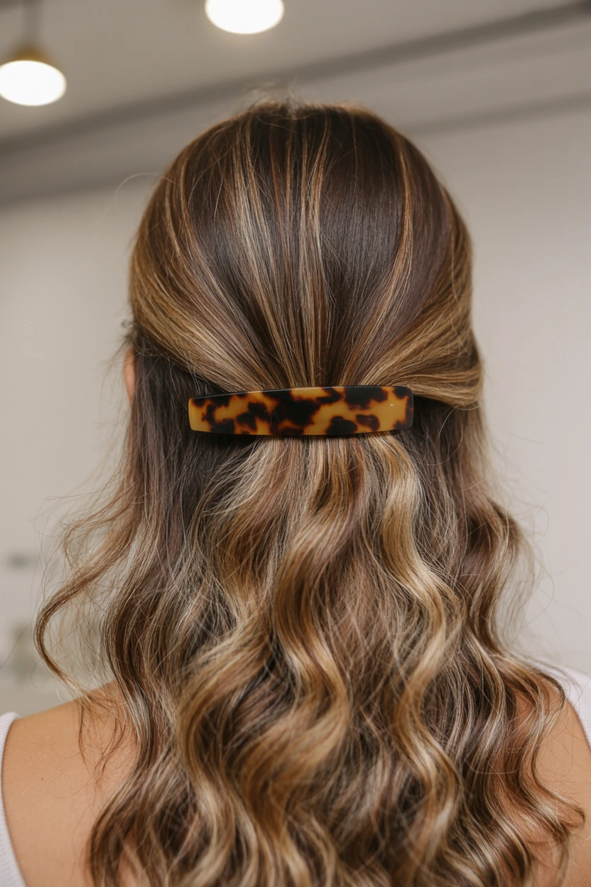 half up half down