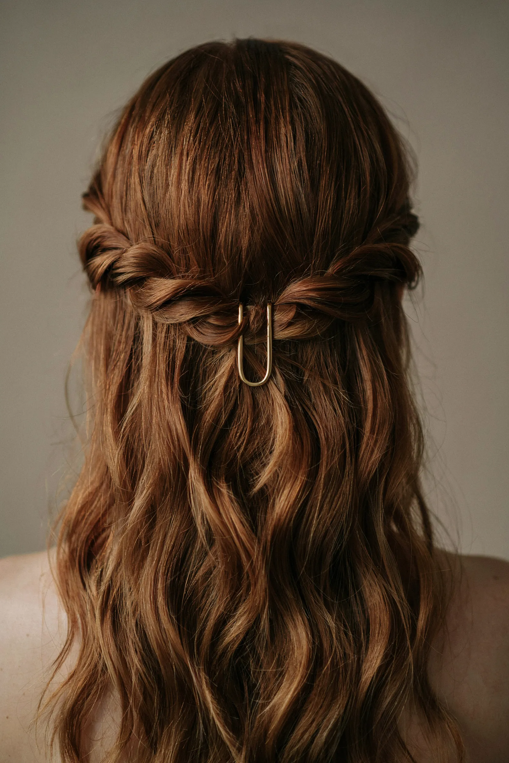 double twist half-up