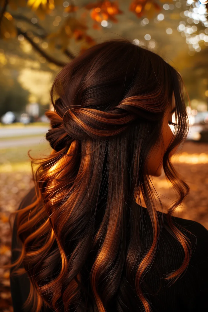 rich copper undertones