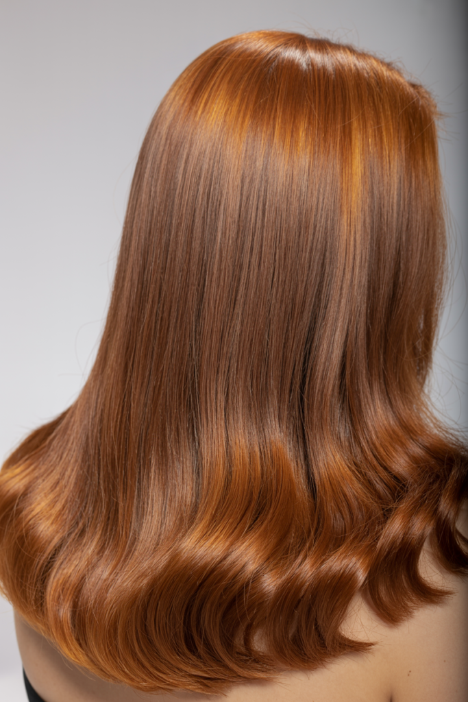 Chestnut Gold Shag Cut