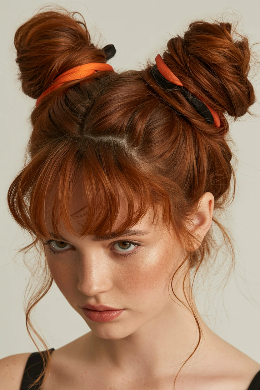 spooky space buns